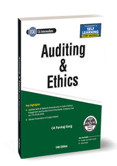 Auditing & Ethics book for CA Inter by CA Pankaj Garg.